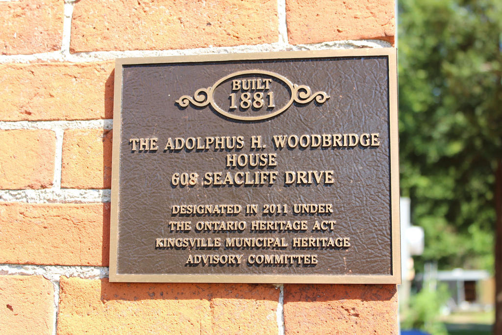 Отель The Woodbridge House Kingsville Экстерьер фото